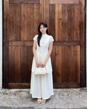 TET set áo kiểu phối ren