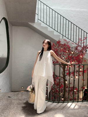 CLOUD Tank Top - áo ba lỗ phối lưới